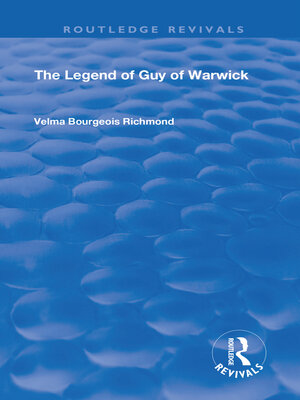 cover image of The Legend of Guy of Warwick